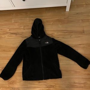 Black North Face kids jacket